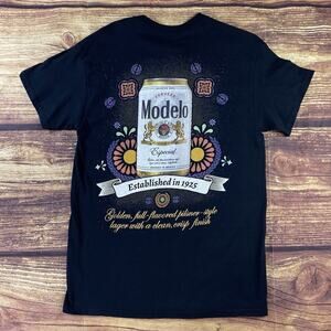 Modelo Shirt Beer Cerveza Casual Mexican Party Sz Medium